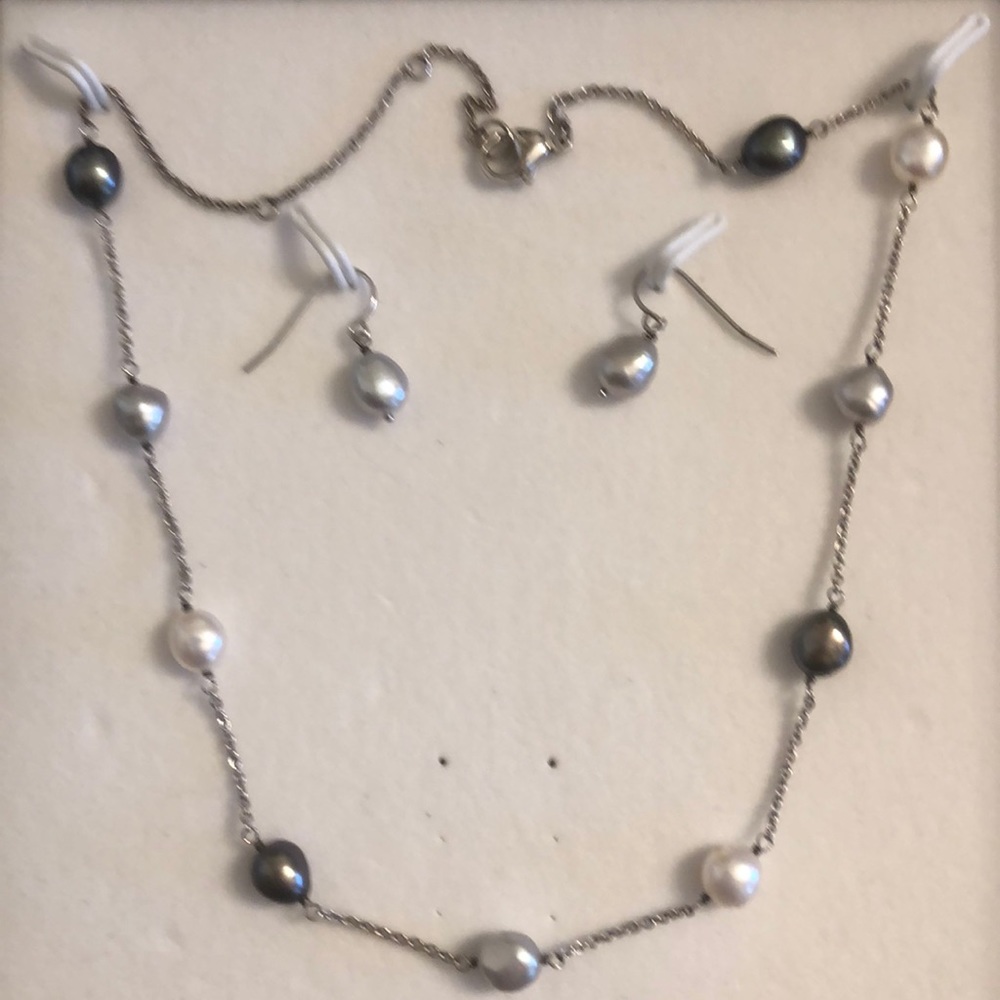 Honora pearl necklace sterling